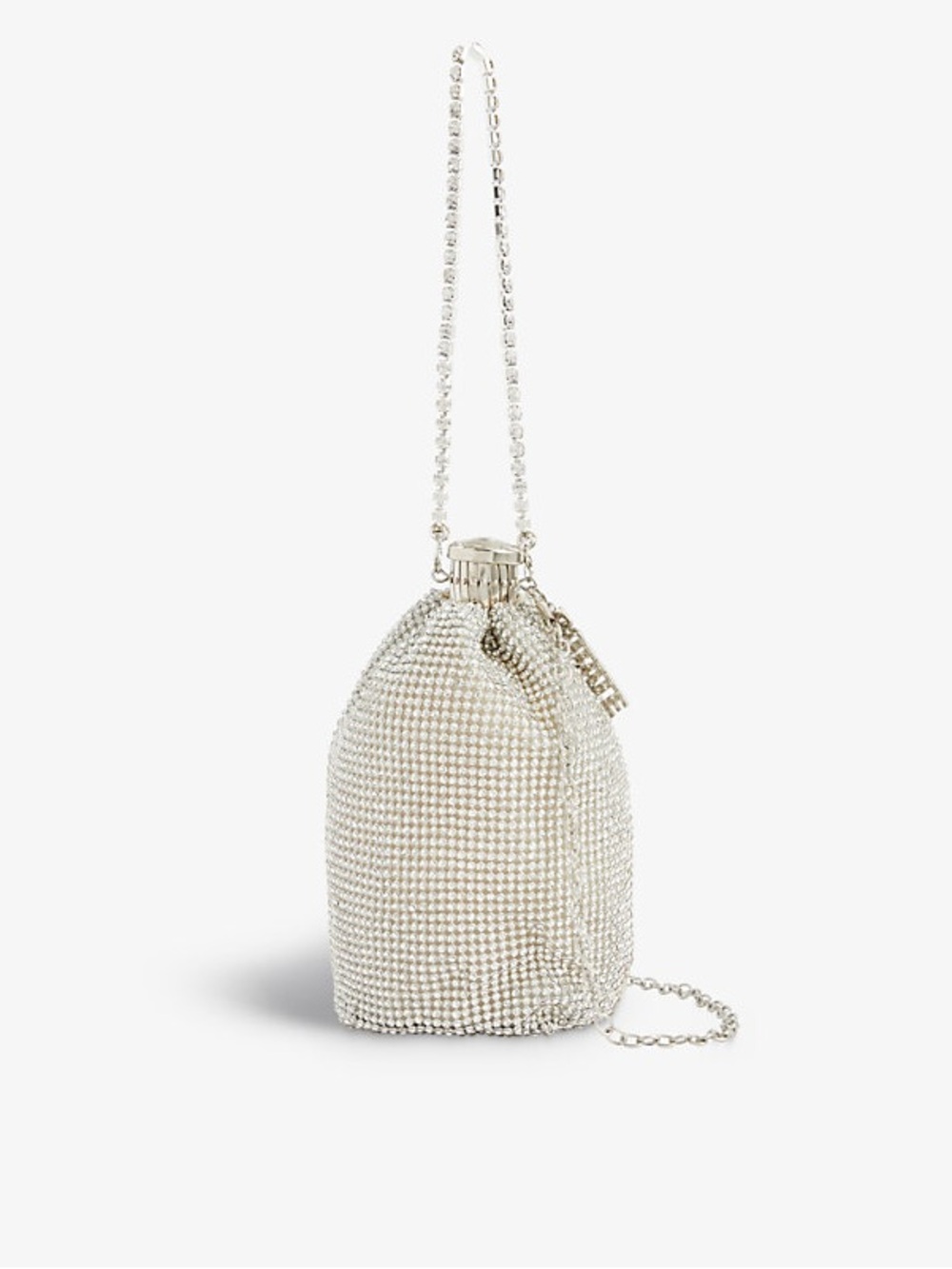 Rotate - Rhinestone Mesh Evening Bag - Picture 3 of 6